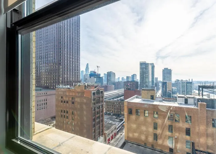 Appartement Loop 1br W Fitness Center Nr W Loop The L Chi-194 Chicago