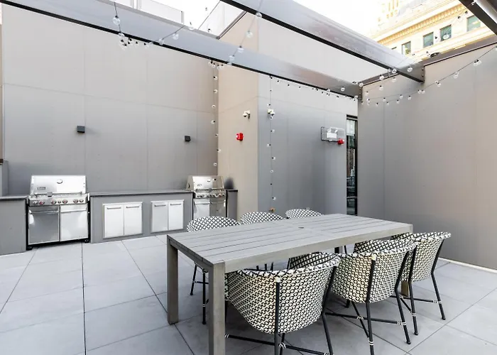 Appartement Loop 1br W Fitness Center Nr W Loop The L Chi-194 *